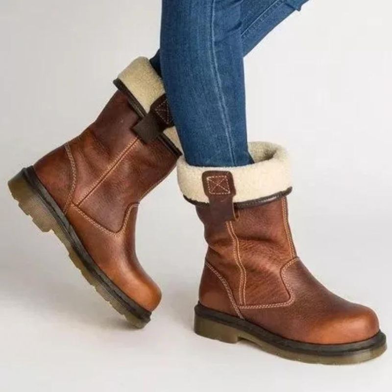 Ankle Boots with Pull-On Elastic Sides