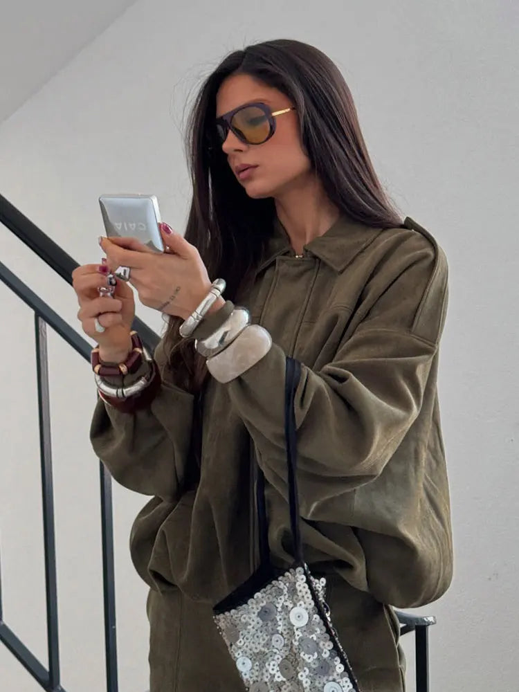 Women's Oversized Fit Jacket