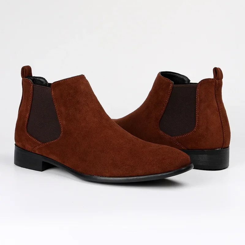 Chelsea Boots with Pull-On Ankle