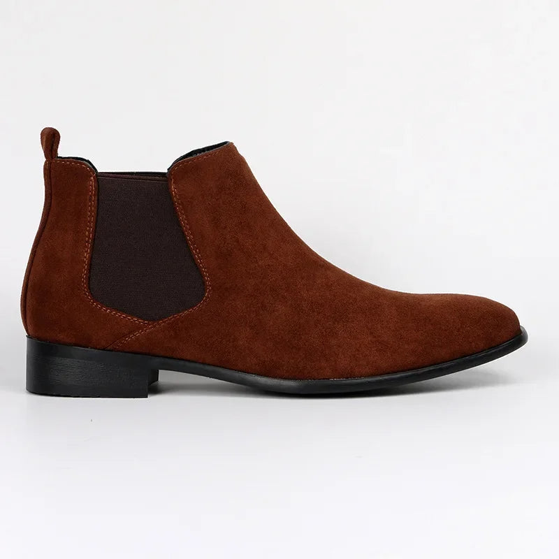 Chelsea Boots with Pull-On Ankle
