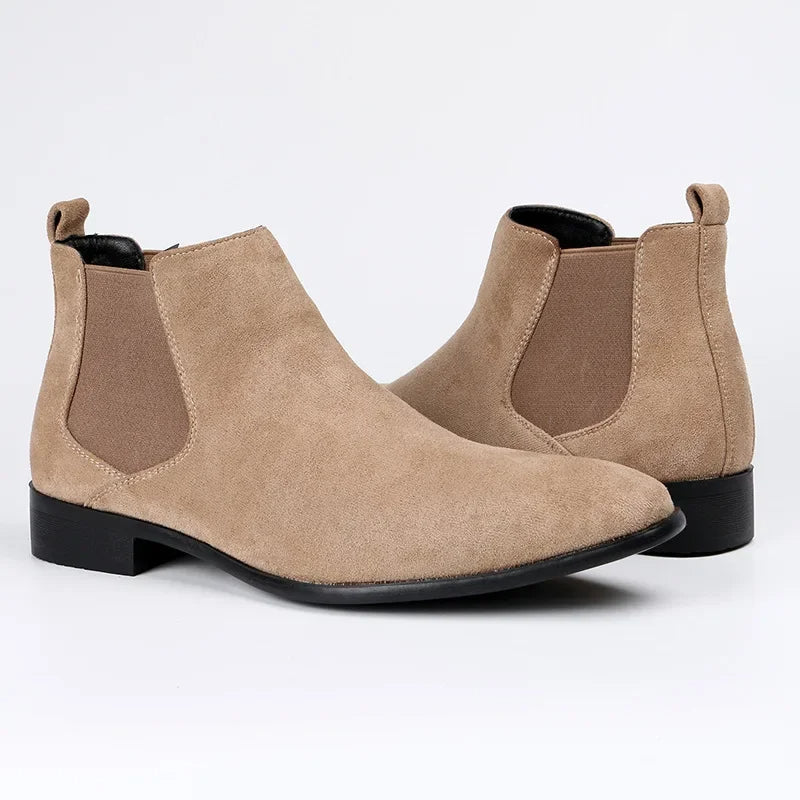 Chelsea Boots with Pull-On Ankle