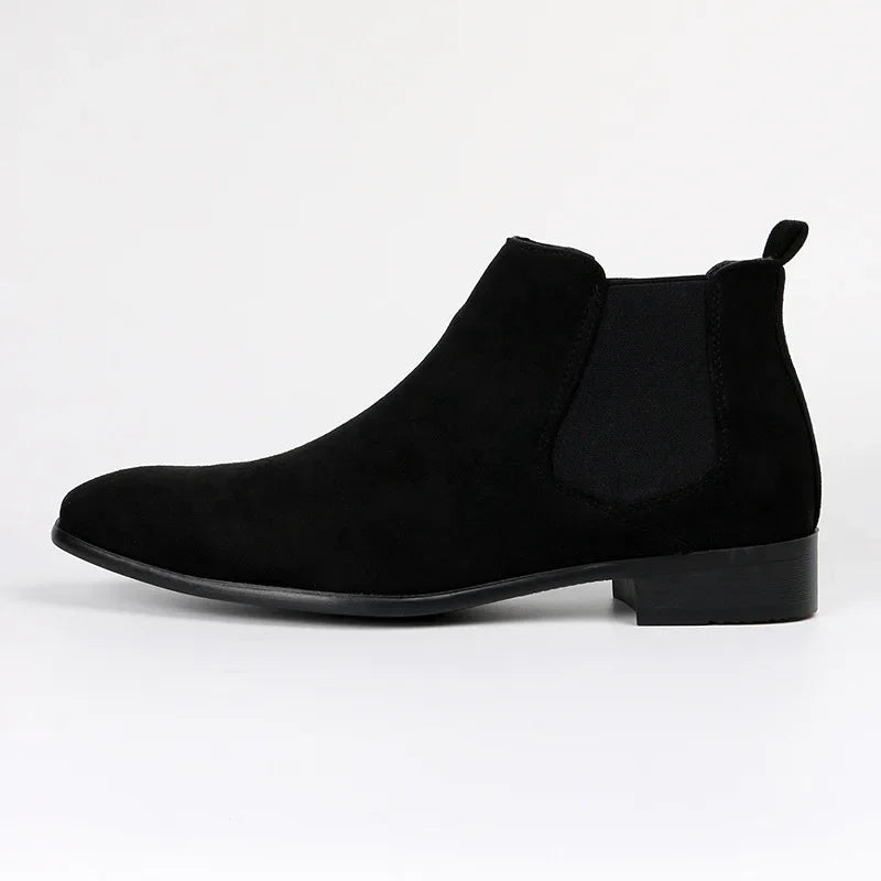 Chelsea Boots with Pull-On Ankle