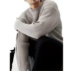 Men’s Casual Relaxed-Fit Crew Neck Sweater