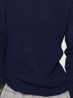 Men’s Oversized Crew Neck Knit Sweater